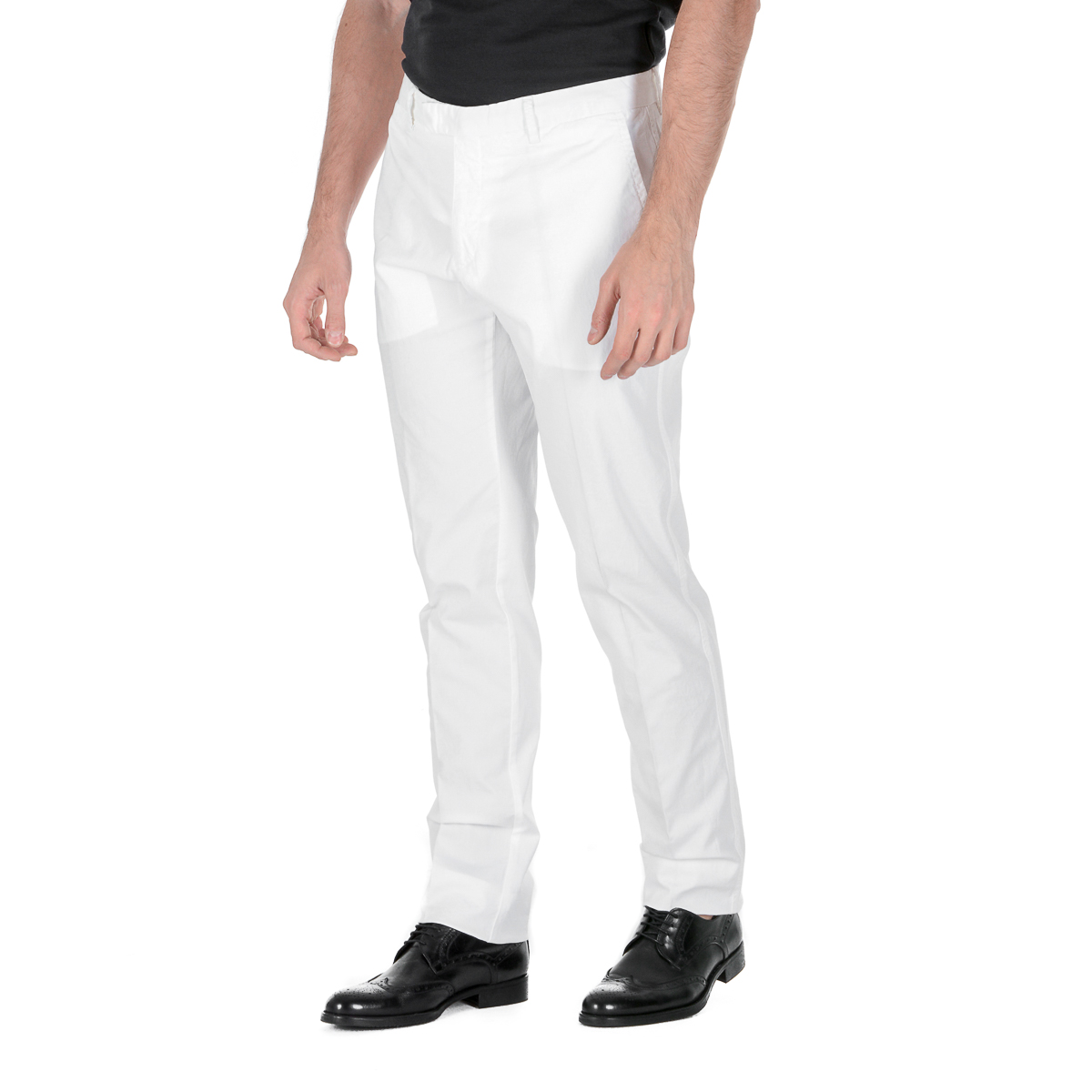 Armani Collezioni Mens Pants White