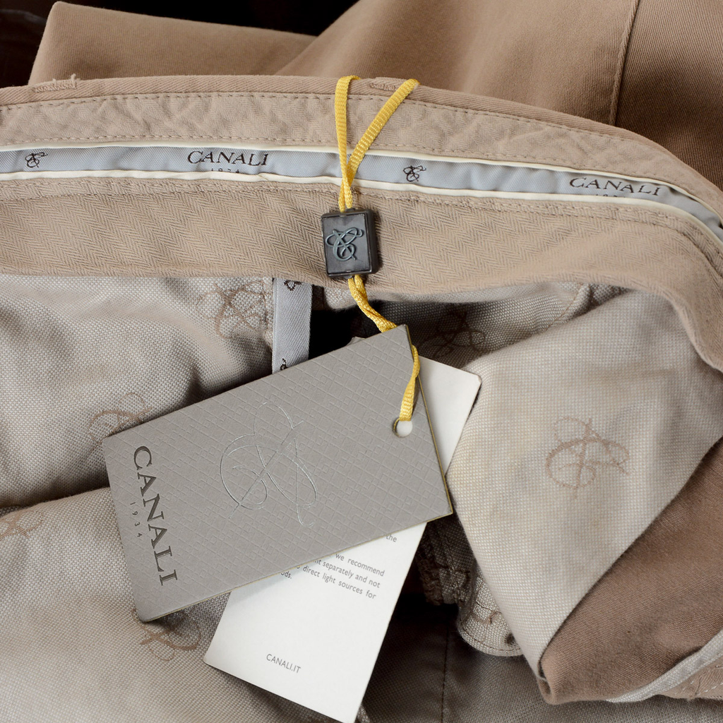 Canali Mens Pants Brown