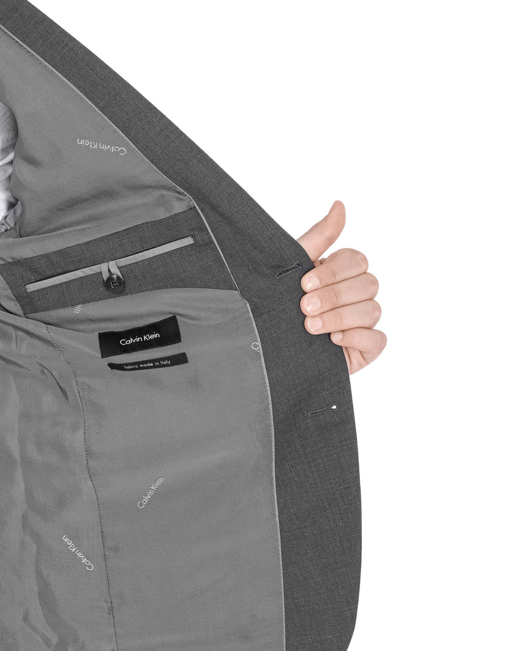 Calvin Klein Mens Blazer Grey K1EK101790024