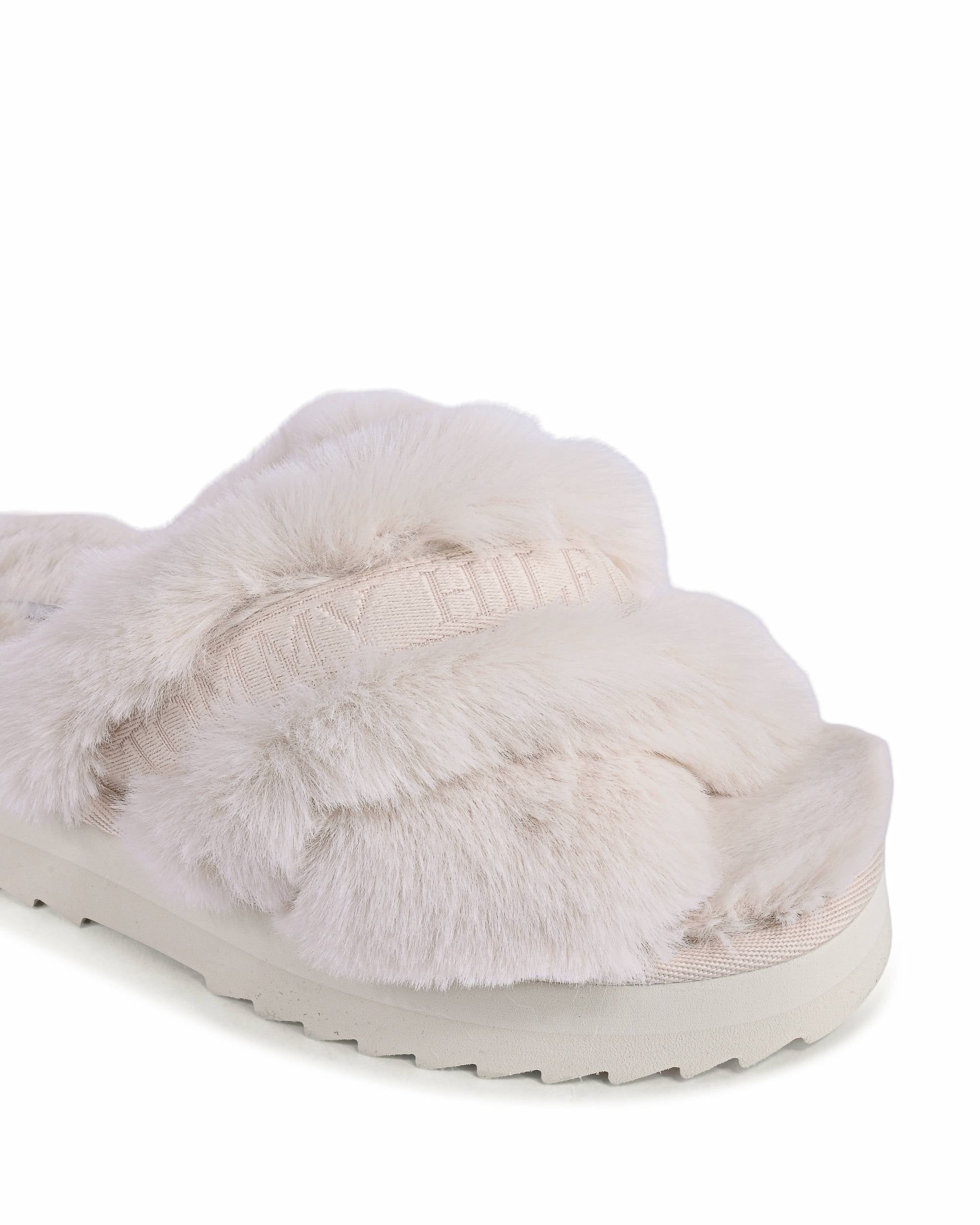 Pantuflas Tommy Hilfiger para mujer blancas FW0FW07330YBH