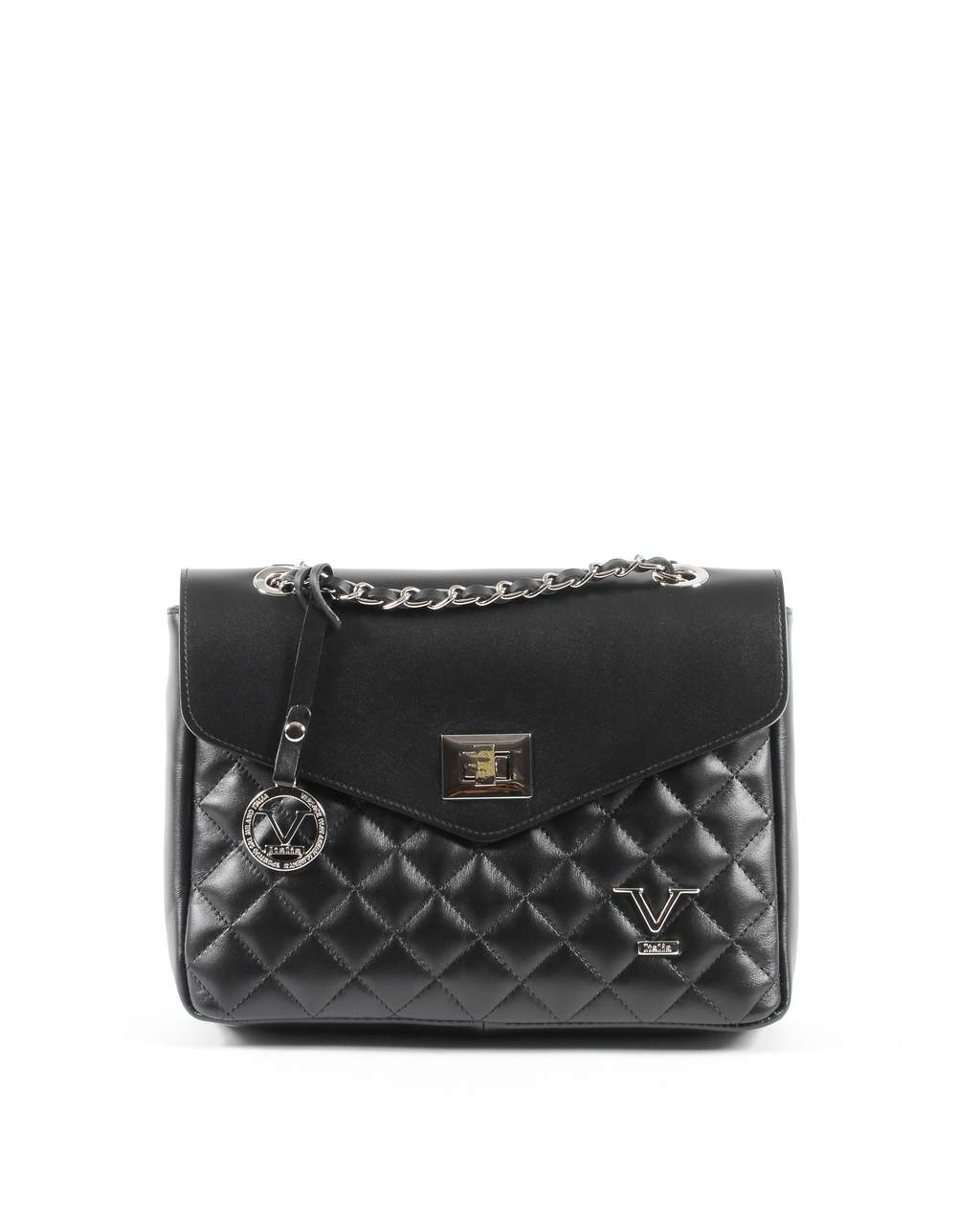 Bolso de mano para mujer V 1969 Italia Negro BEATRICE