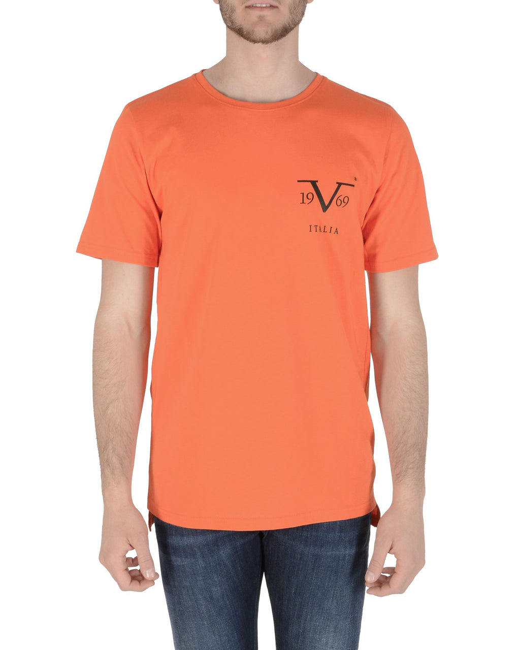 19V69 Italia Camiseta Hombre Naranja PISTIKO NARANJA