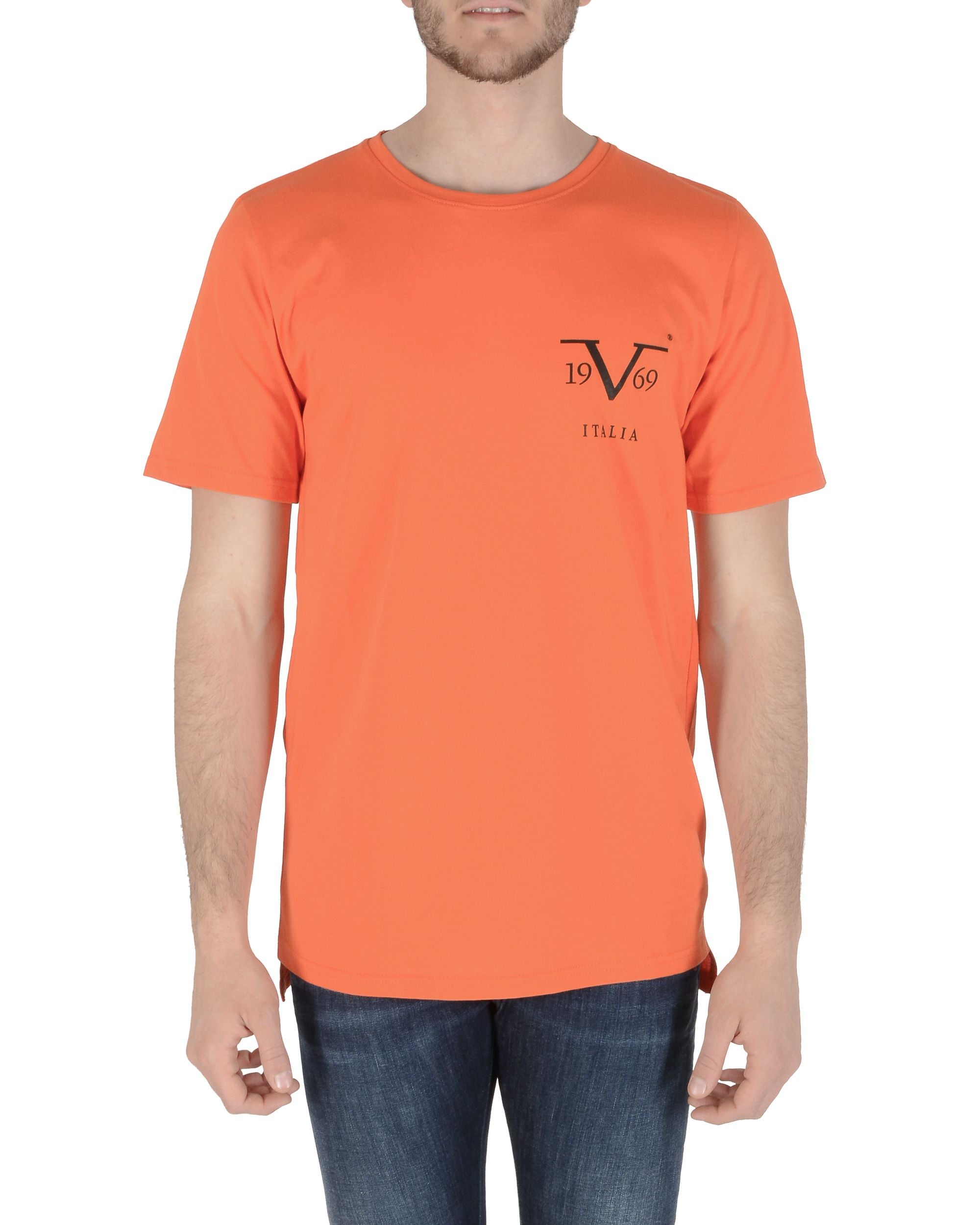 19V69 Italia Camiseta Hombre Naranja PISTIKO NARANJA