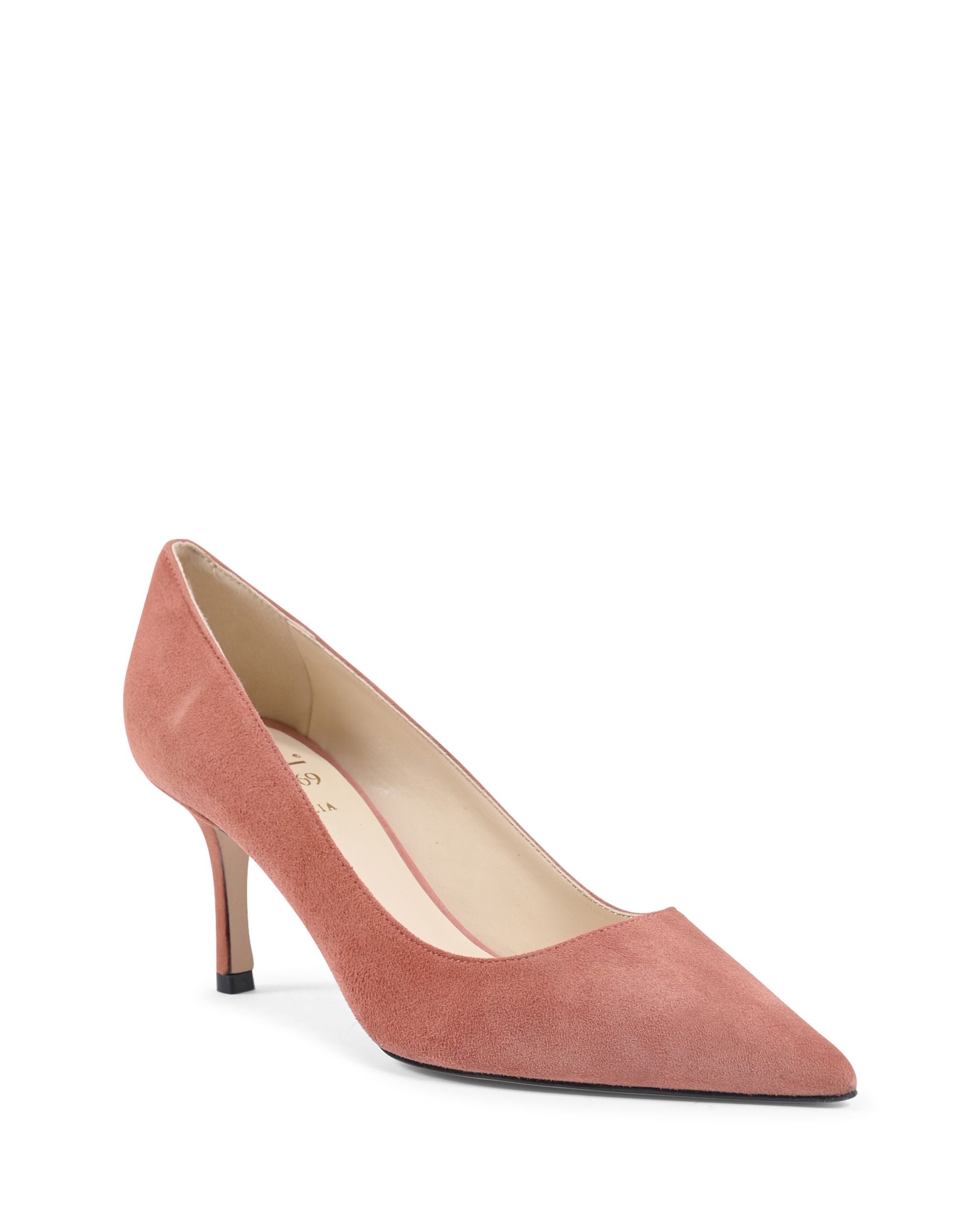 19V69 Italia Zapatos de salón para mujer Rosa INES65 TERCIOPELO SALMÓN