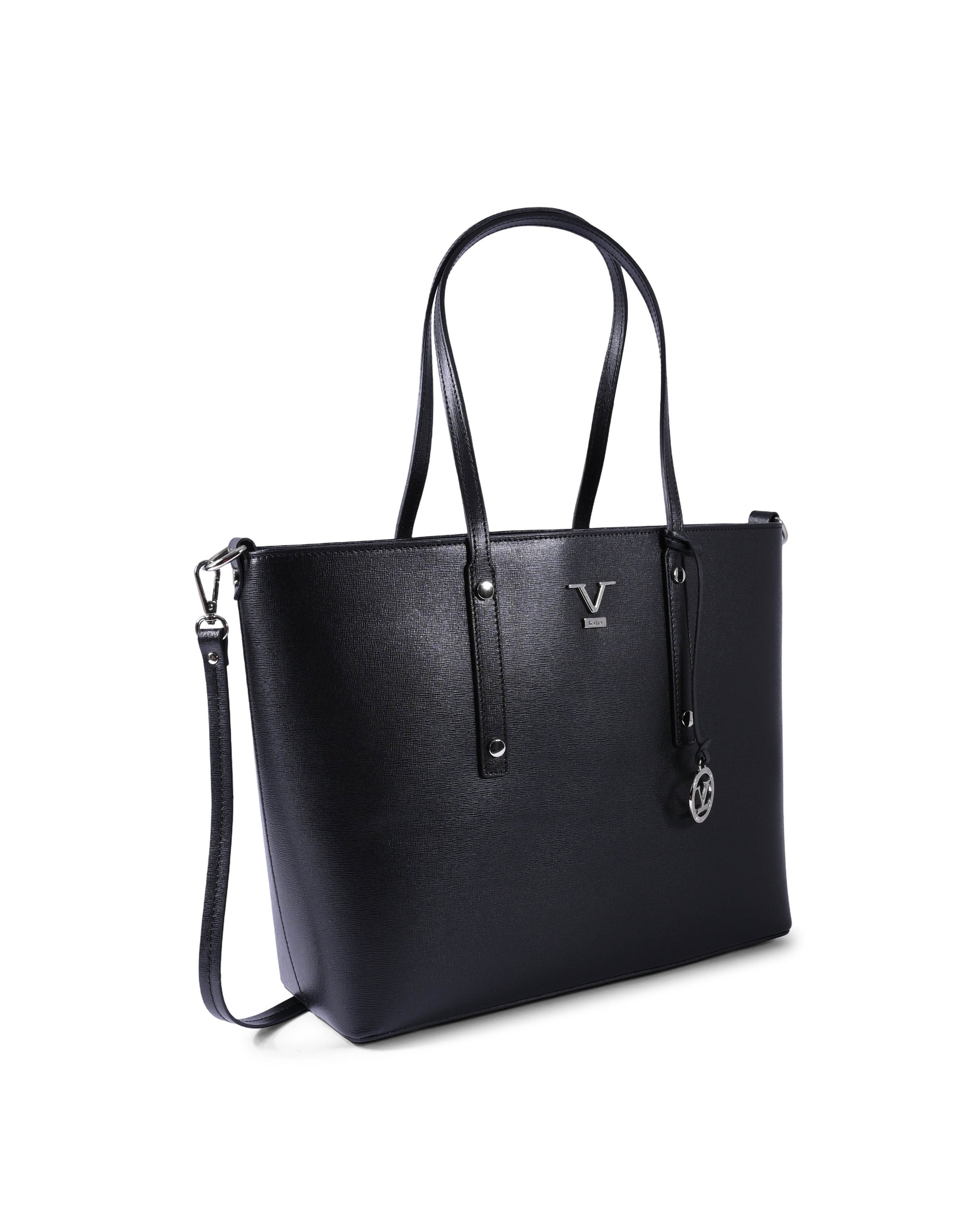 Bolso Mujer V Italia CB1070 SAFFIANO NERO
