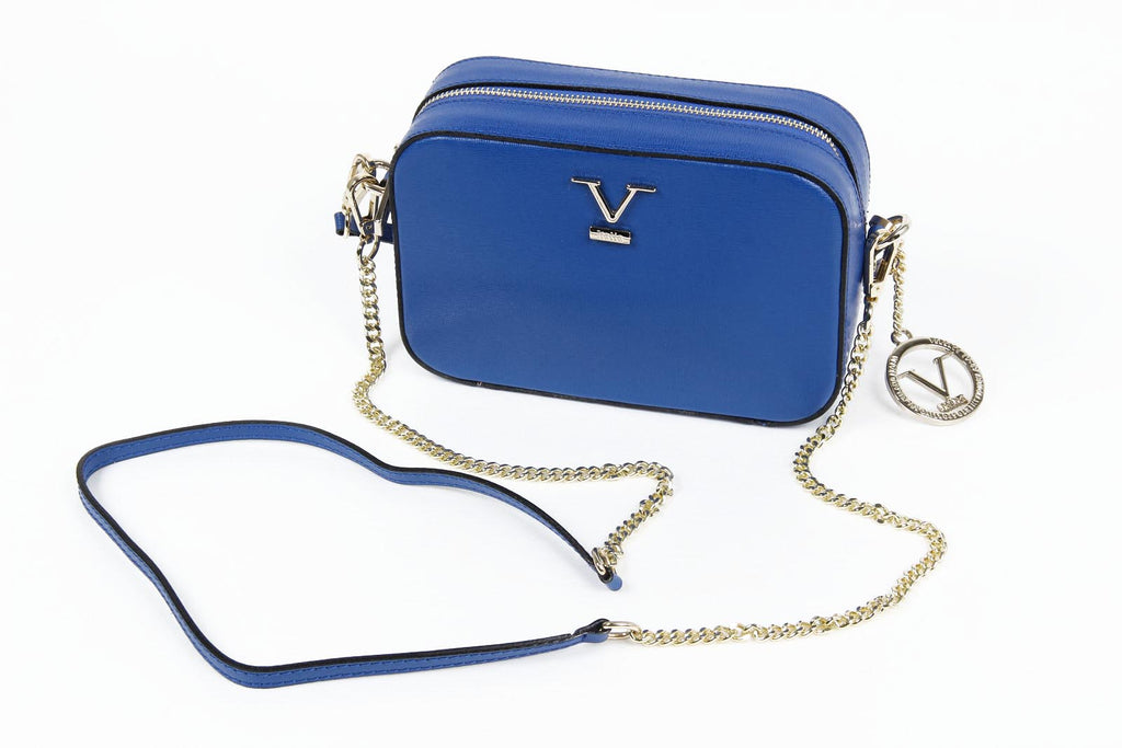 V 1969 Italia Bolso de mano para mujer V001 AZUL SAFFIANO