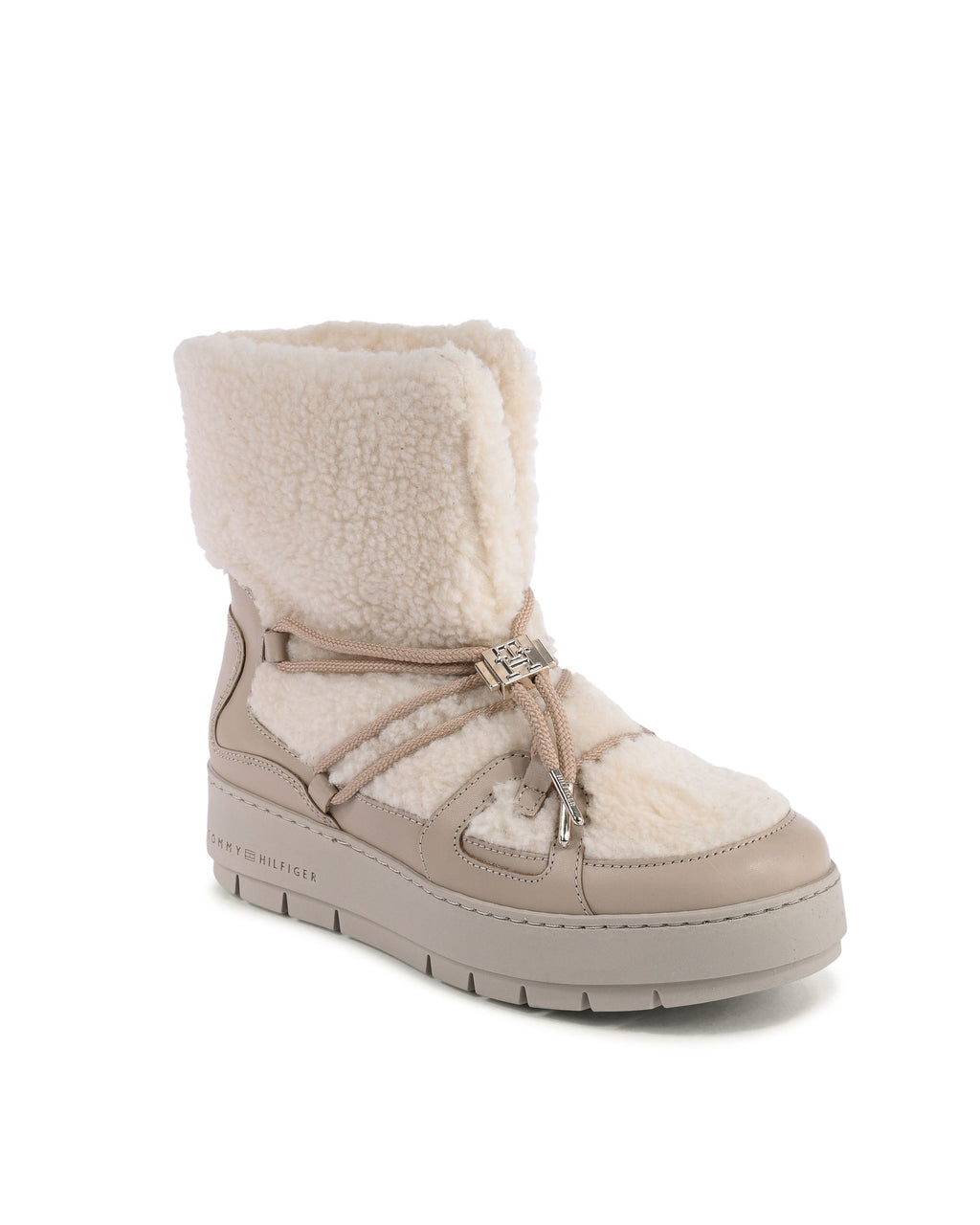 Botas Tommy Hilfiger para mujer BEIGE FW0FW07505ABO