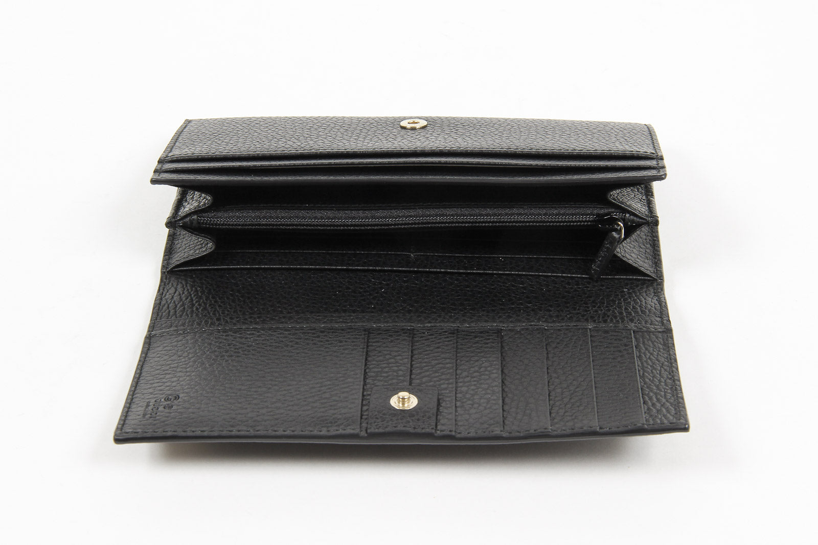 Monedero plegable Gucci para mujer con logotipo GG x 2