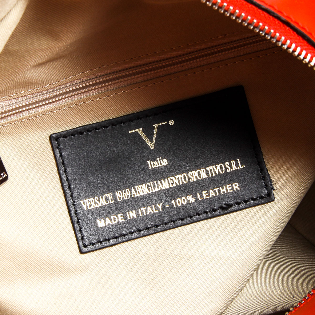 Bolso de mano para mujer V 1969 Italia V008-S RUGA ROSSO