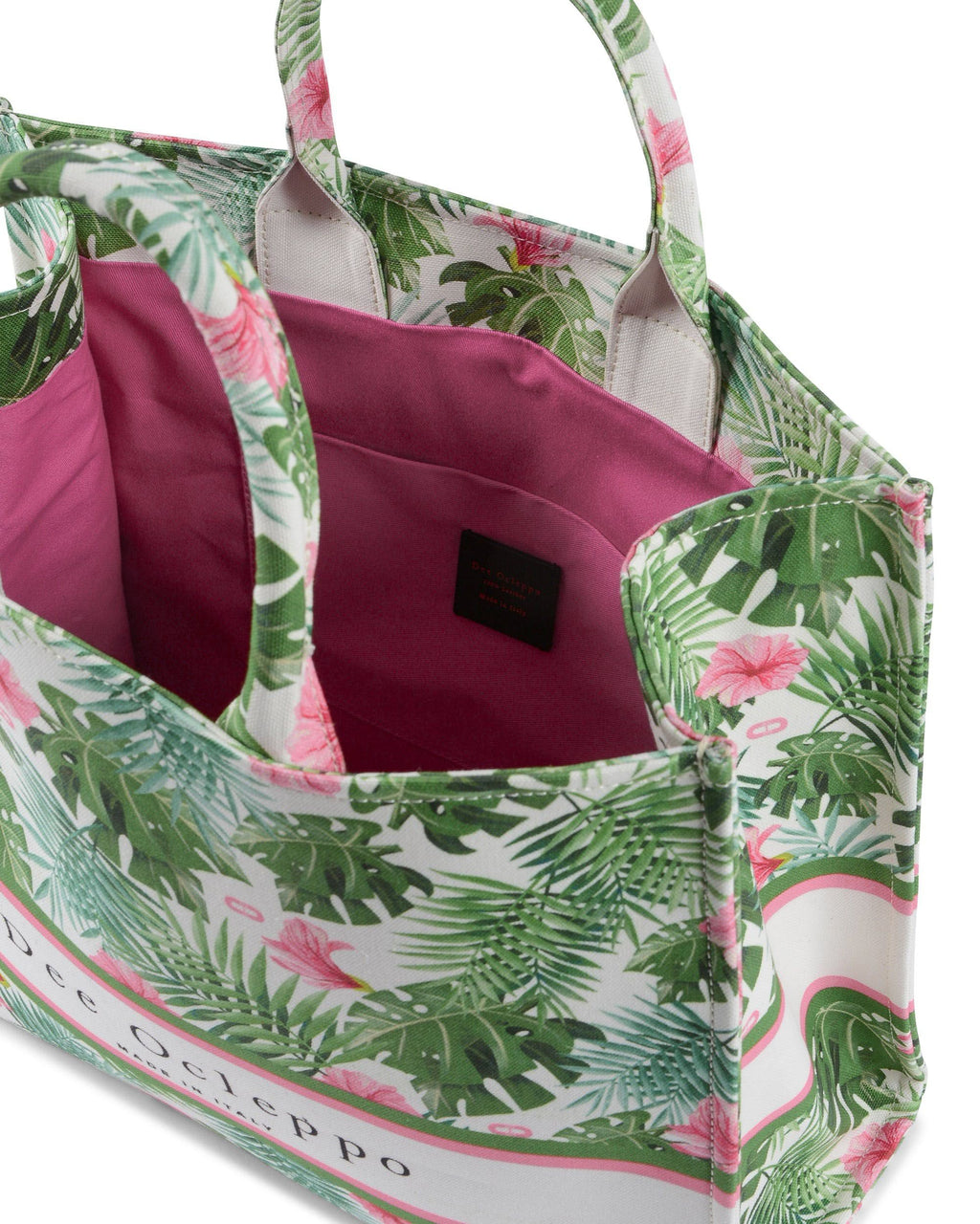 Bolso Dee Palm - Blanco/Verde
