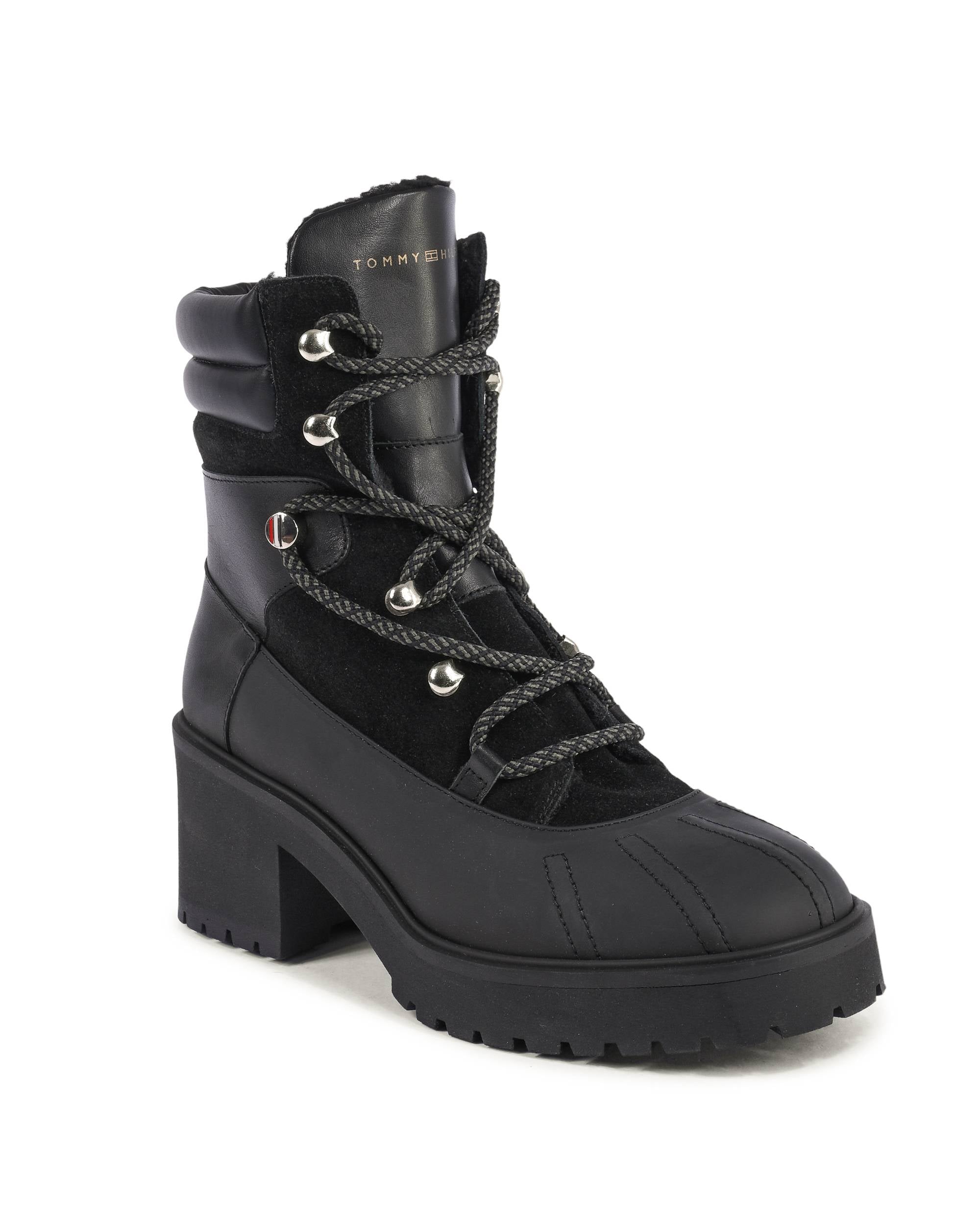 Botas Tommy Hilfiger para mujer NEGRAS FW0FW068040GK