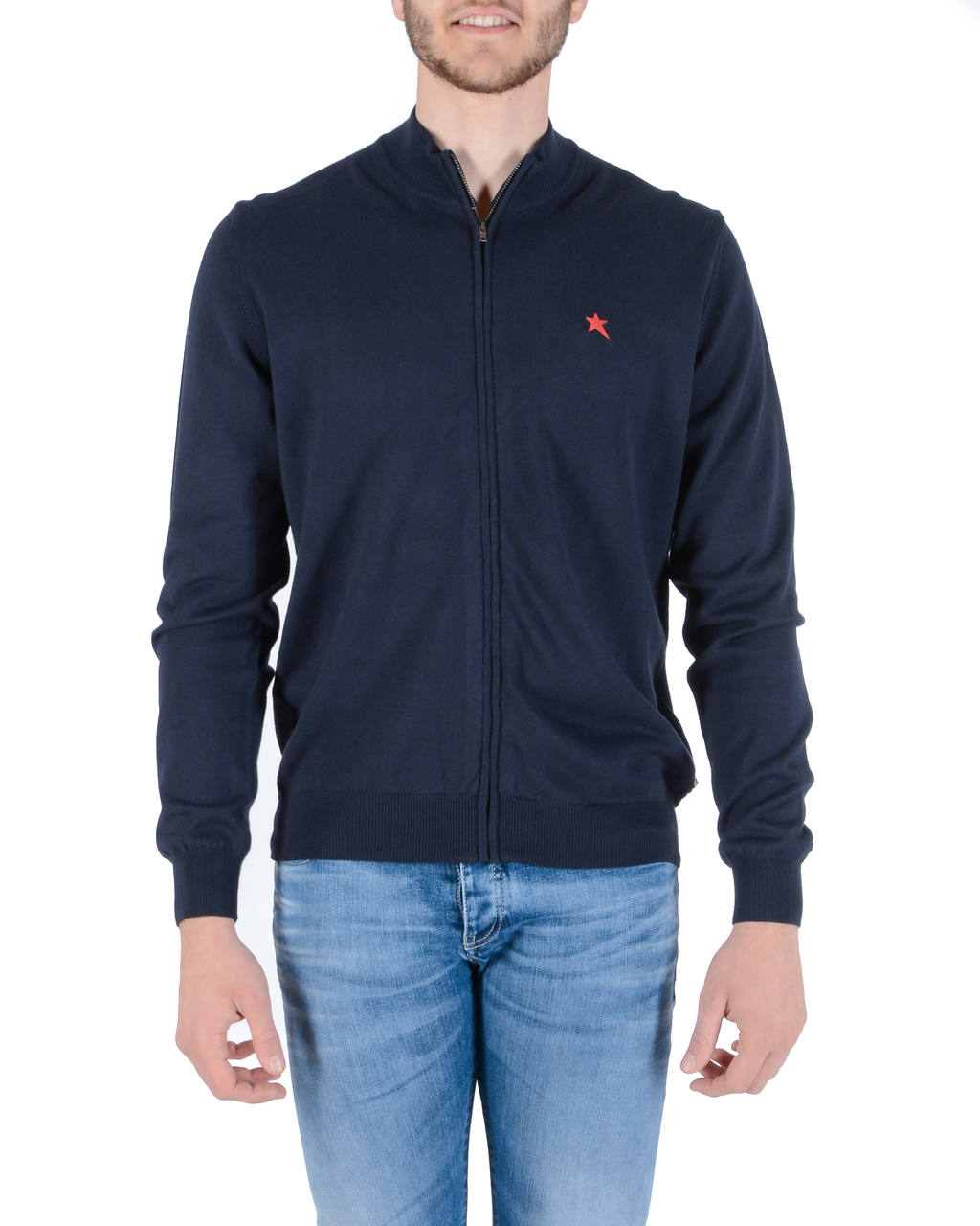 Suéter para hombre Andrew Charles LUPETTO BLU NAVY