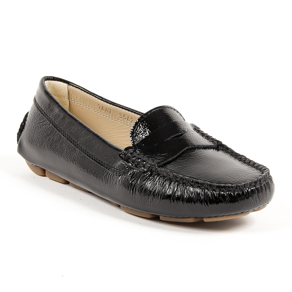V 1969 Italia Womens Loafer Black AMALFI