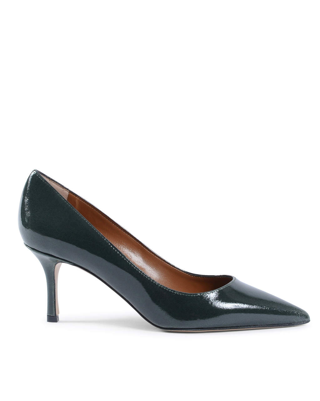 19V69 Italia Womens Pump Dark Green INES65 DARK GREEN PATENT