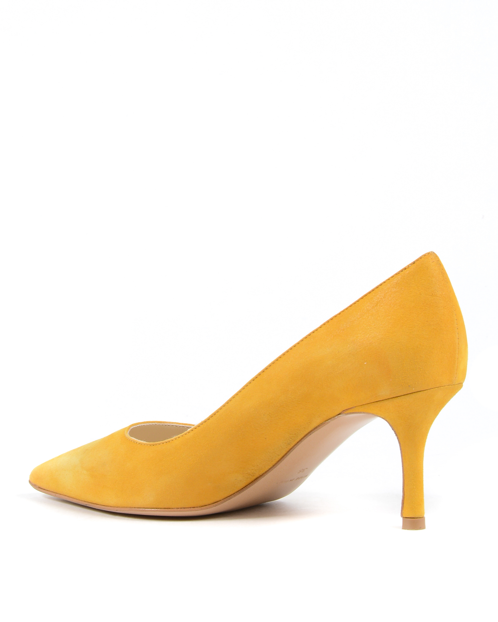 19V69 Italia Zapatos de salón para mujer amarillos DEC65 PELLE AMBER