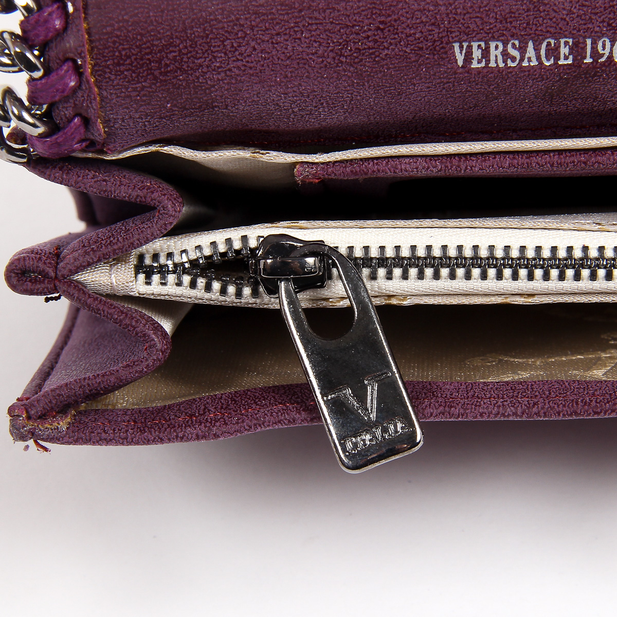 V 1969 Italia Monedero para mujer morado VENUS