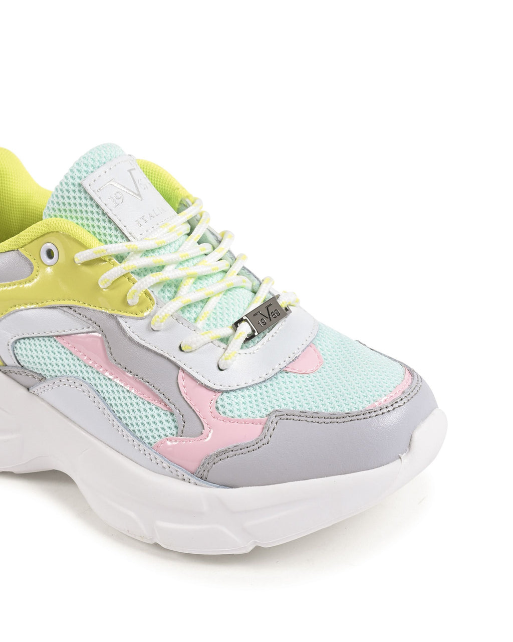 19V69 Italia Zapatillas de mujer Multicolor FI206002 BLANCO MULTICOLOR