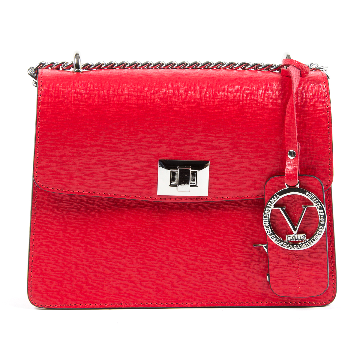 V 1969 Italia Womens Handbag Red MORA
