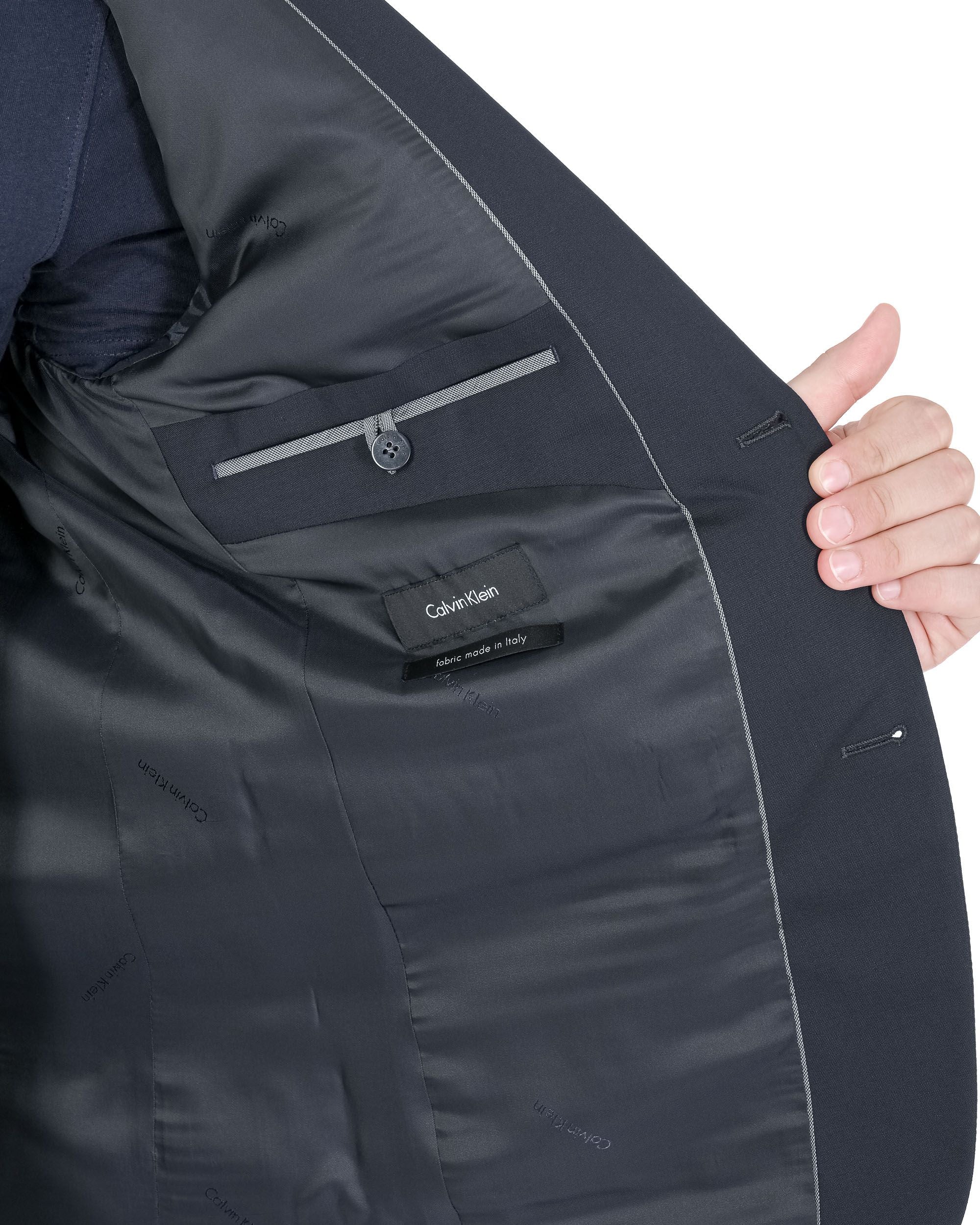 Calvin Klein Mens Blazer Blue K1EK101790411