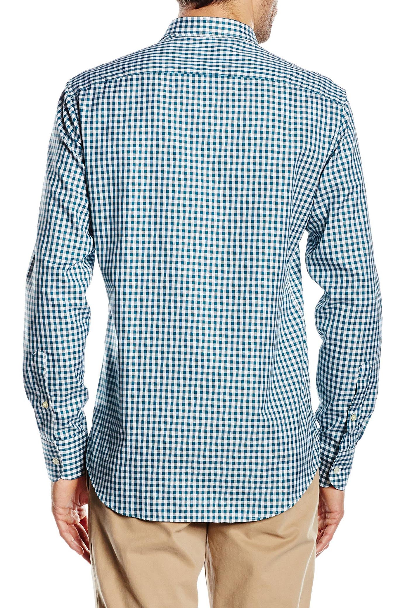 Camisa de cuello clásico moderno V 1969 Italia para hombre MCC46
