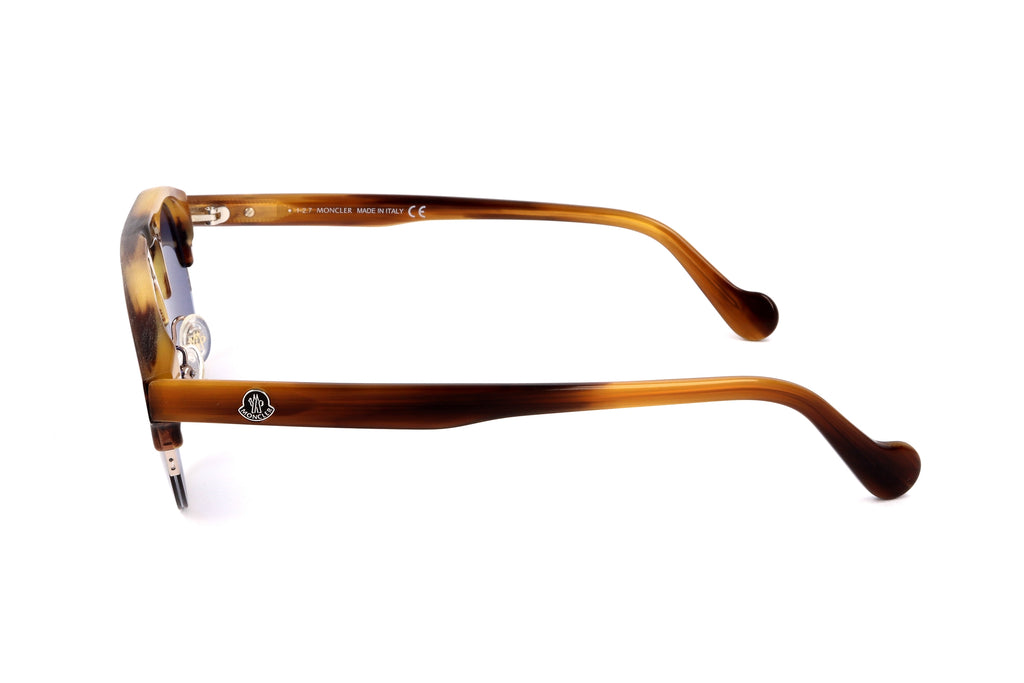 Gafas de sol Moncler para hombre ML0071 47V 49 21 150 MARRÓN CLARO