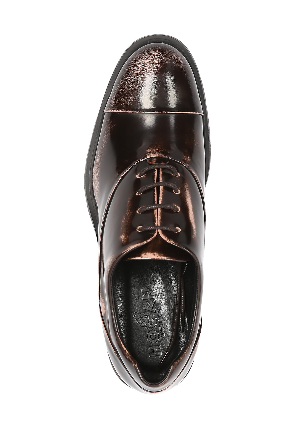 Hogan Womens Lace Up Shoe Brown HXW0830O74066QTM022