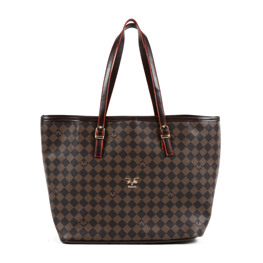 V 1969 Italia Womens Handbag Brown MANILA