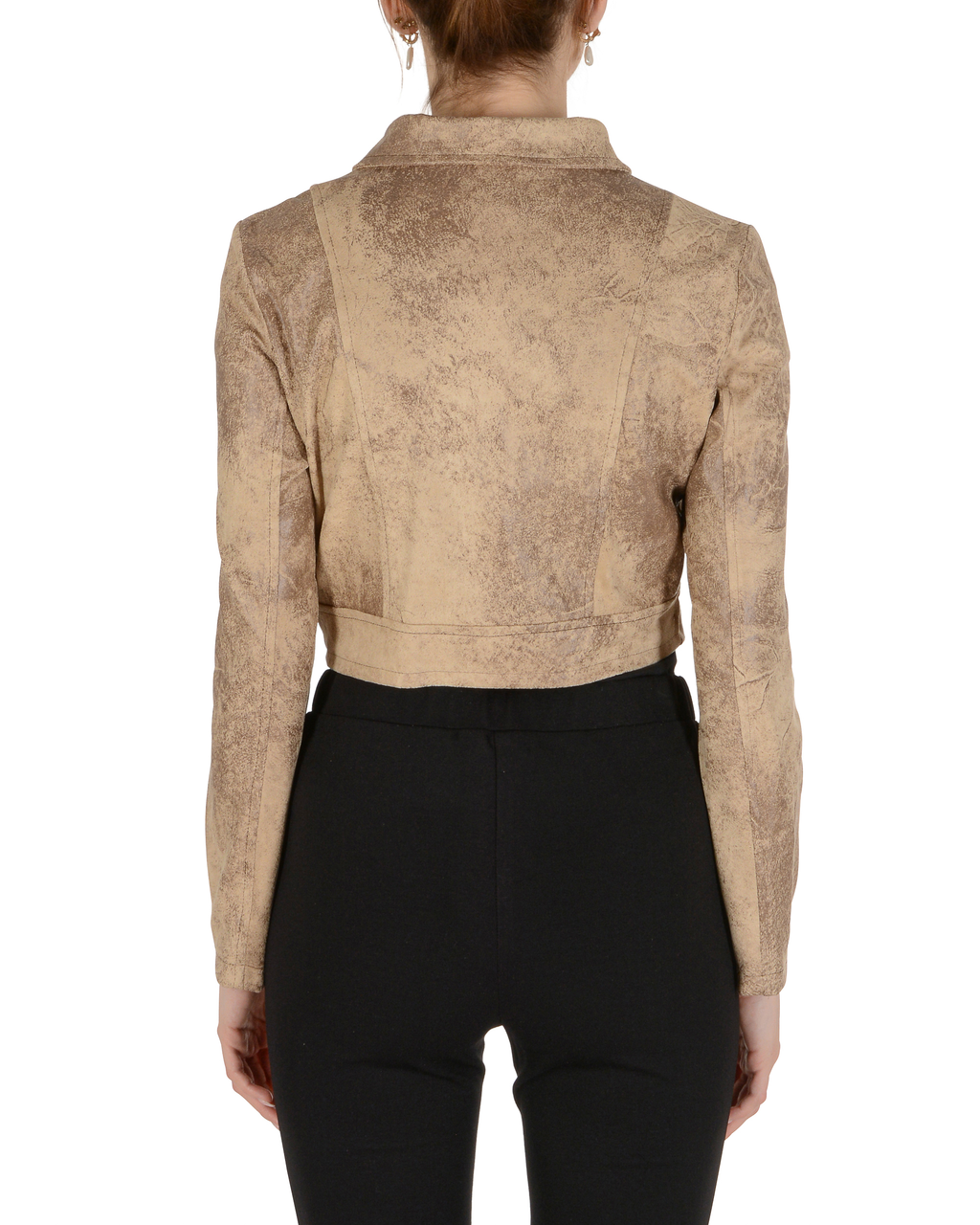 19V69 Italia Chaqueta Mujer Beige CHIODO BEIGE