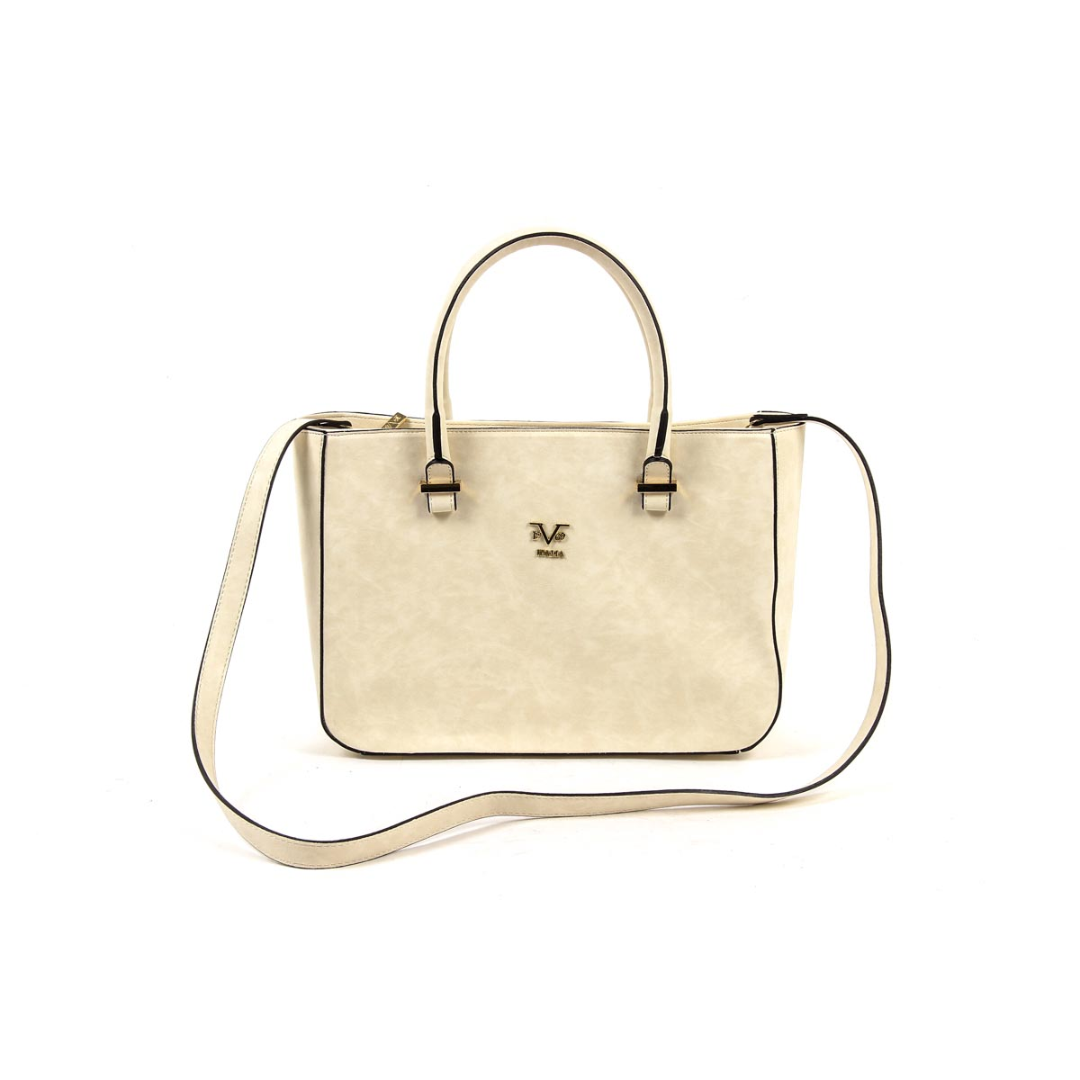 Bolso de mano para mujer V 1969 Italia V1969007 BEIGE