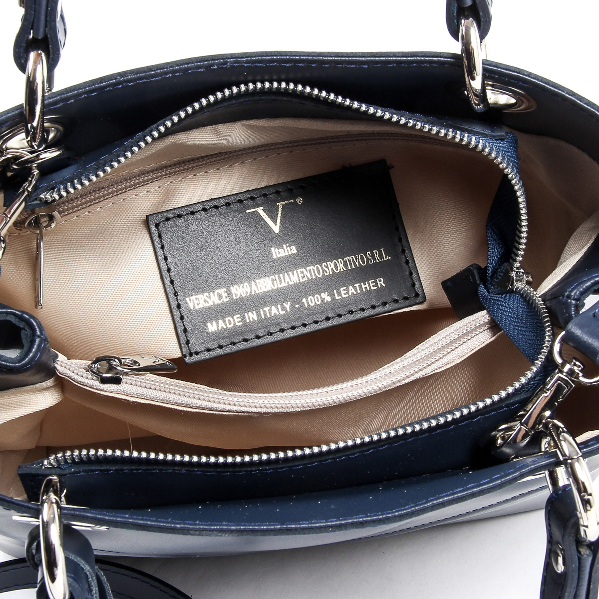 Bolso Mujer V 1969 Italia V004-S RUGA BLU