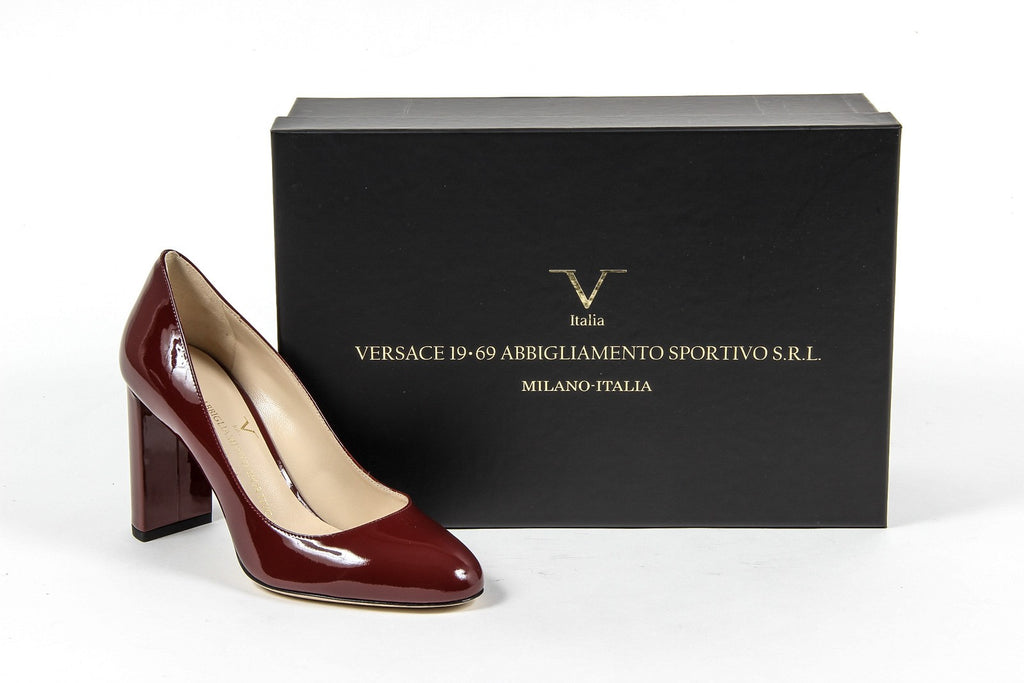 Zapatos de salón para mujer V 1969 Italia 3112331 VERNICE AMARANTO