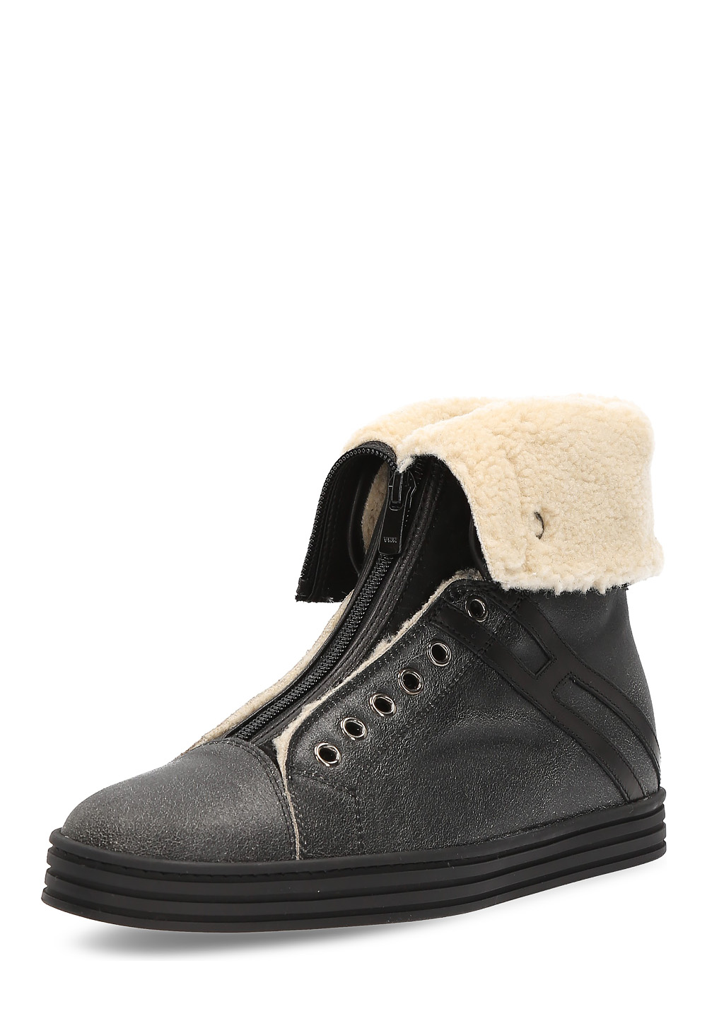 Zapatillas Hogan Rebel para mujer negras HXW1820O84077AEB999