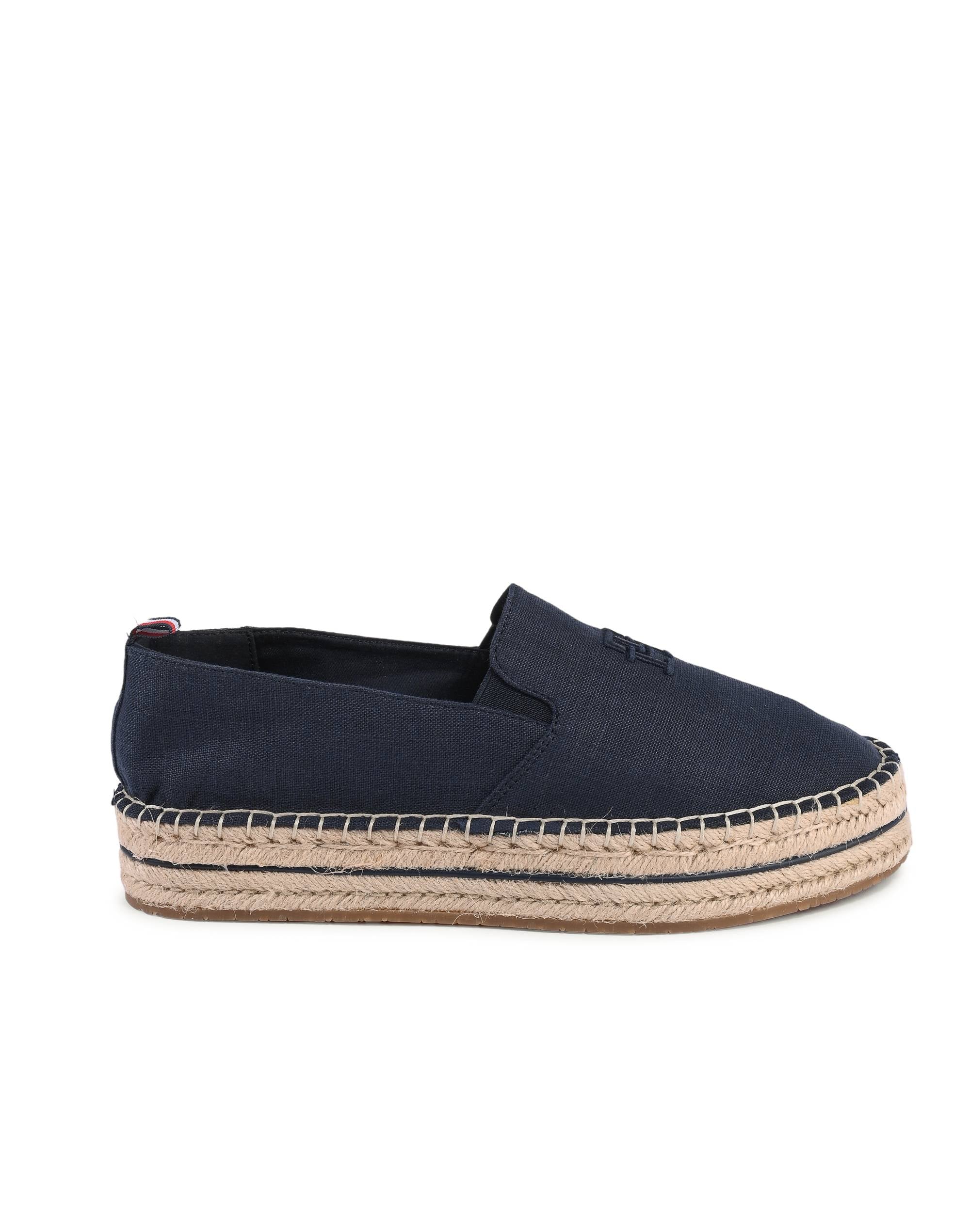 Alpargatas Tommy Hilfiger para mujer azules FW0FW07696DW6