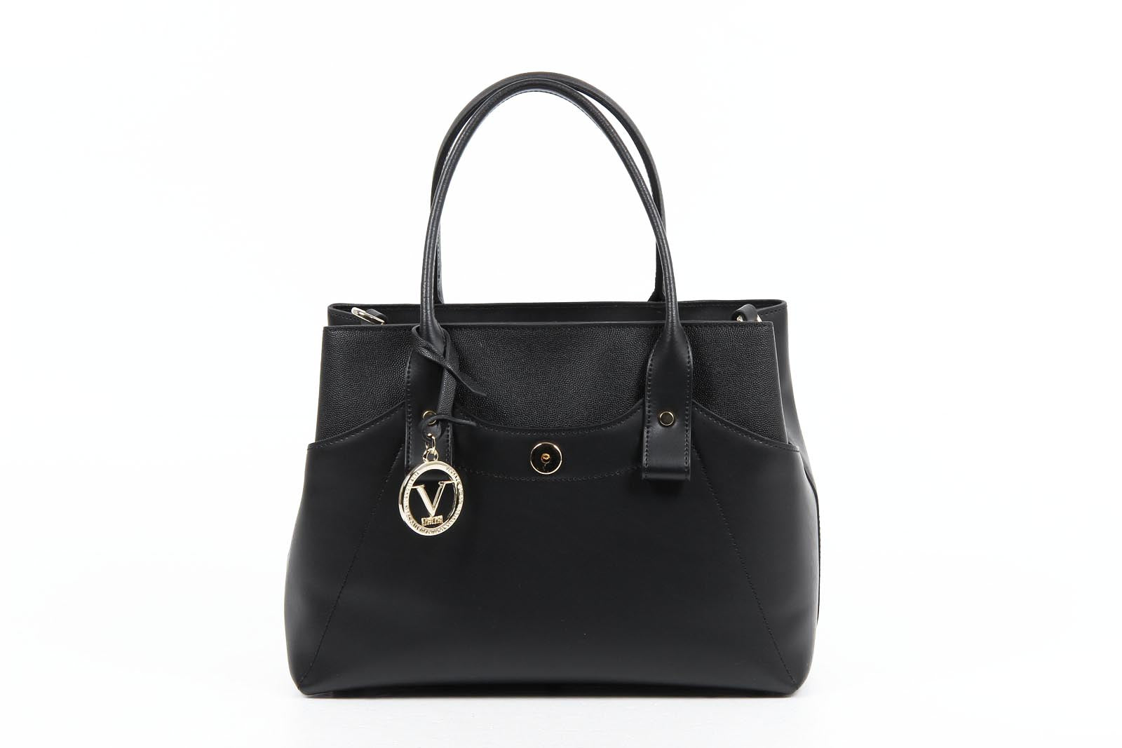 V 1969 Italia Bolso de mujer H491/52 RUGA/BELUGATO NERO