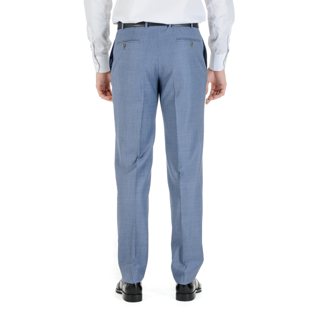 Canali Mens Suit Long Sleeves Light Blue