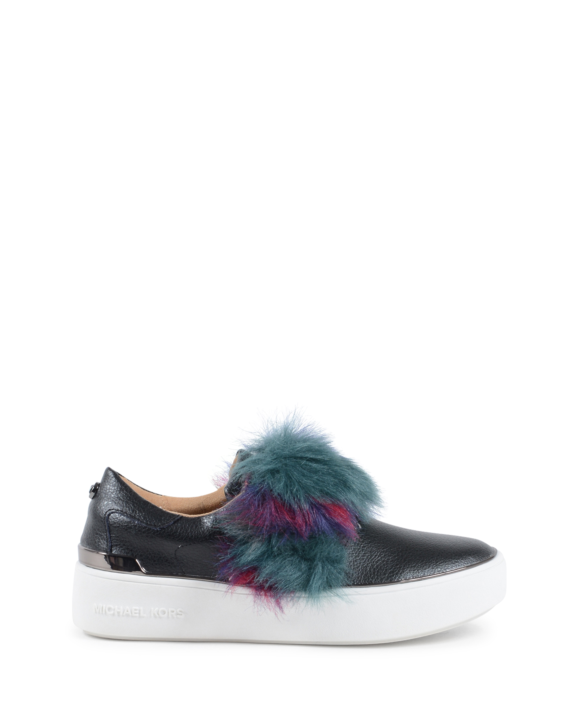 Zapatillas Michael Kors para niña sin cordones negras ZIA MAVEN TONE BLACK