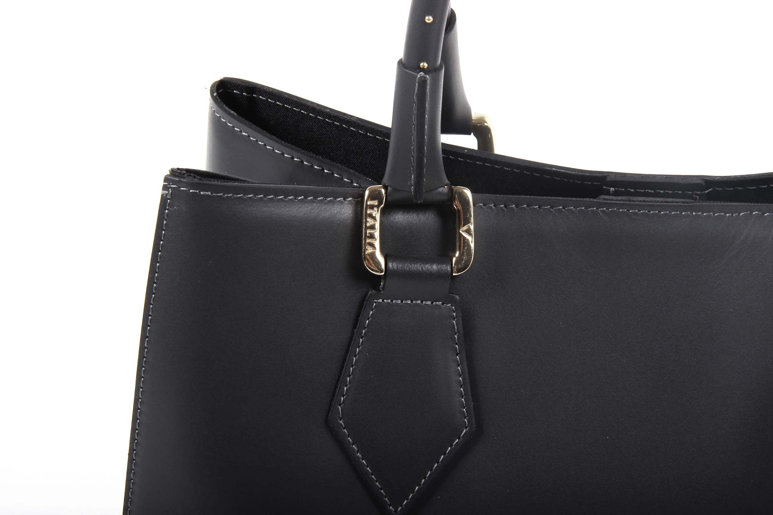 Bolso de mano para mujer V 1969 Italia G550-52 RUGA LAVAGNA