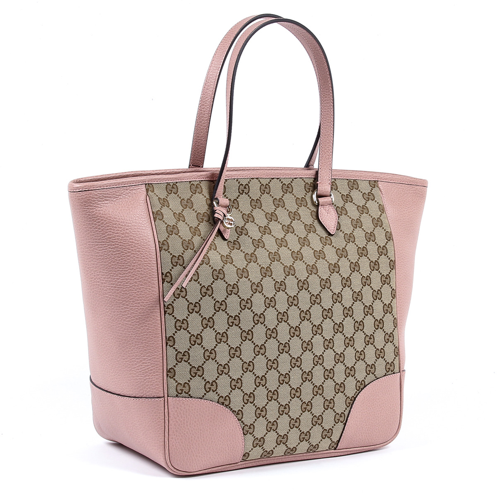 Gucci Womens Handbag GG Guccissima Pink 449242 8609