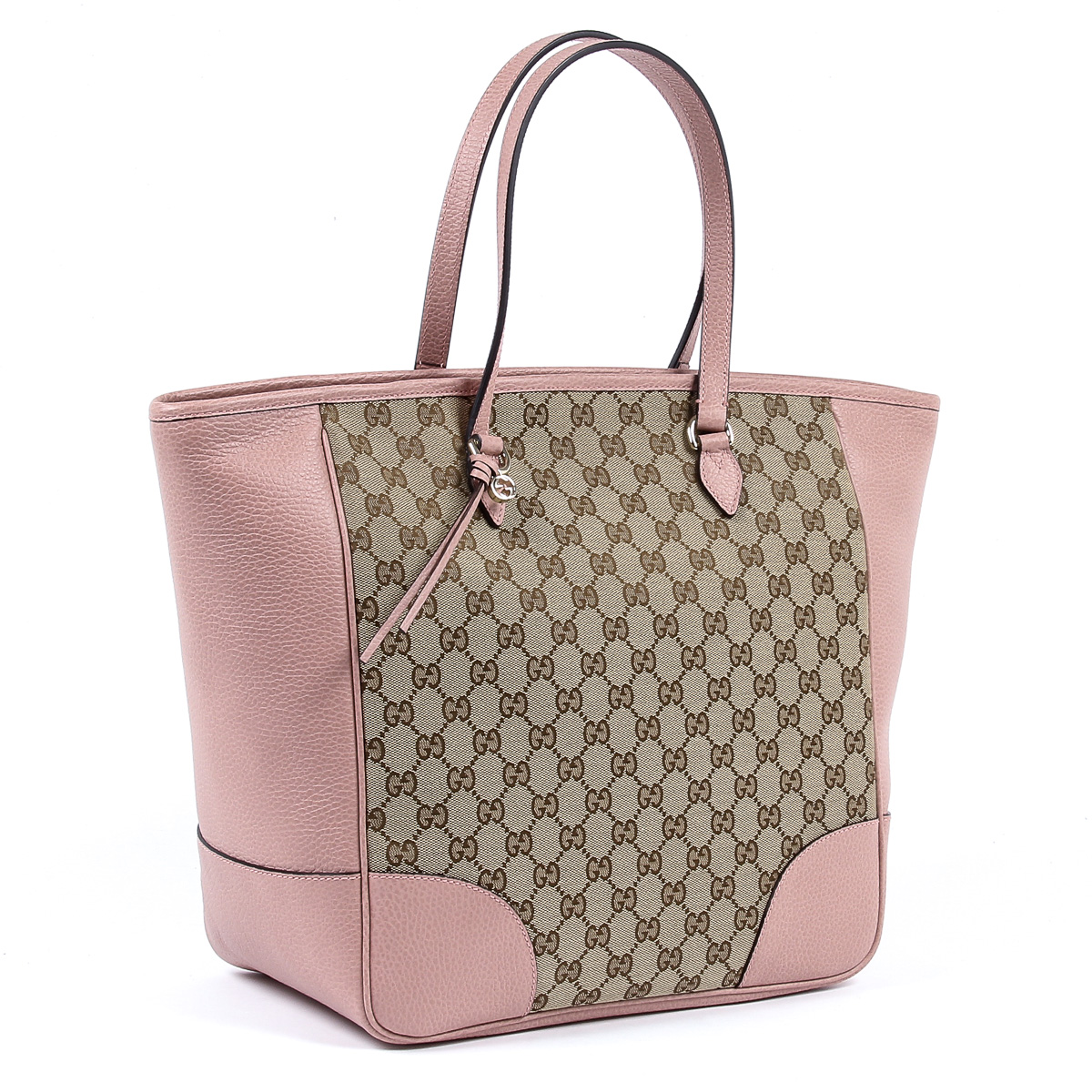 Gucci Womens Handbag GG Guccissima Pink 449242 8609
