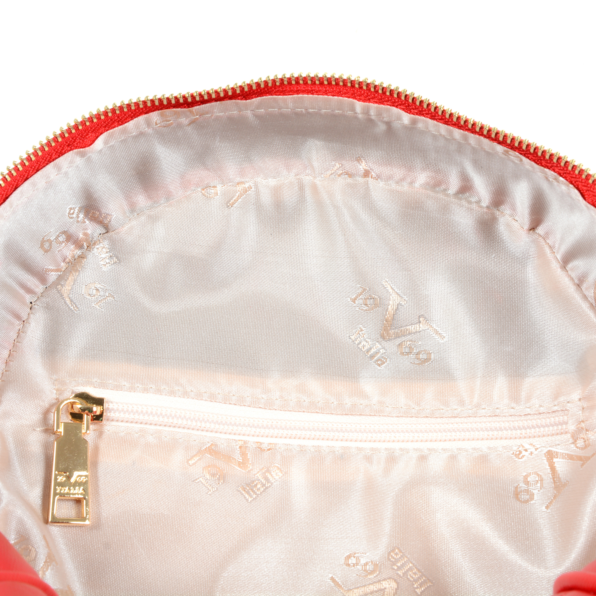 19V69 Italia Womens Backpack Red 5005 SAFFIANO RED