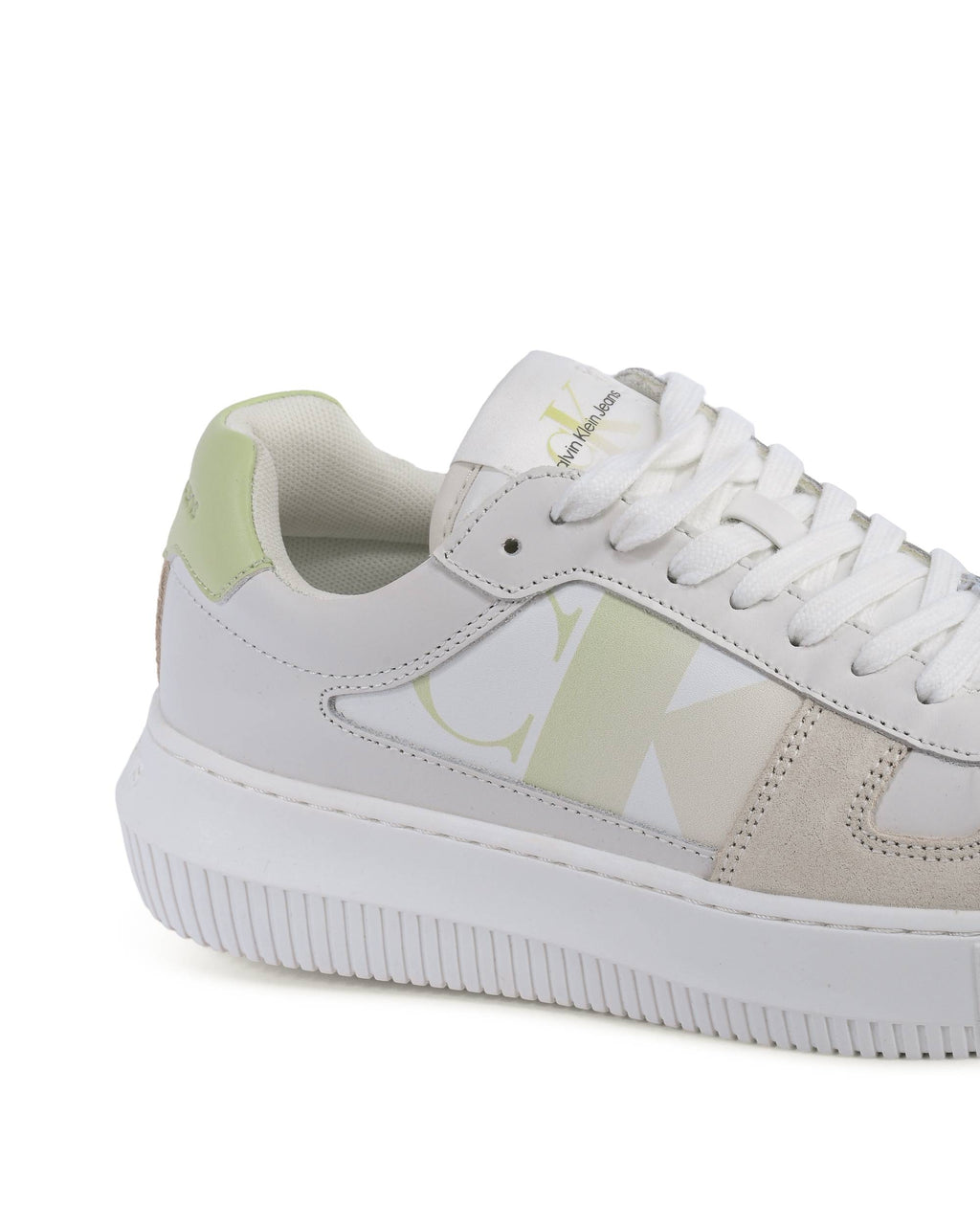 Zapatillas Calvin Klein para mujer blancas YW0YW0144502U