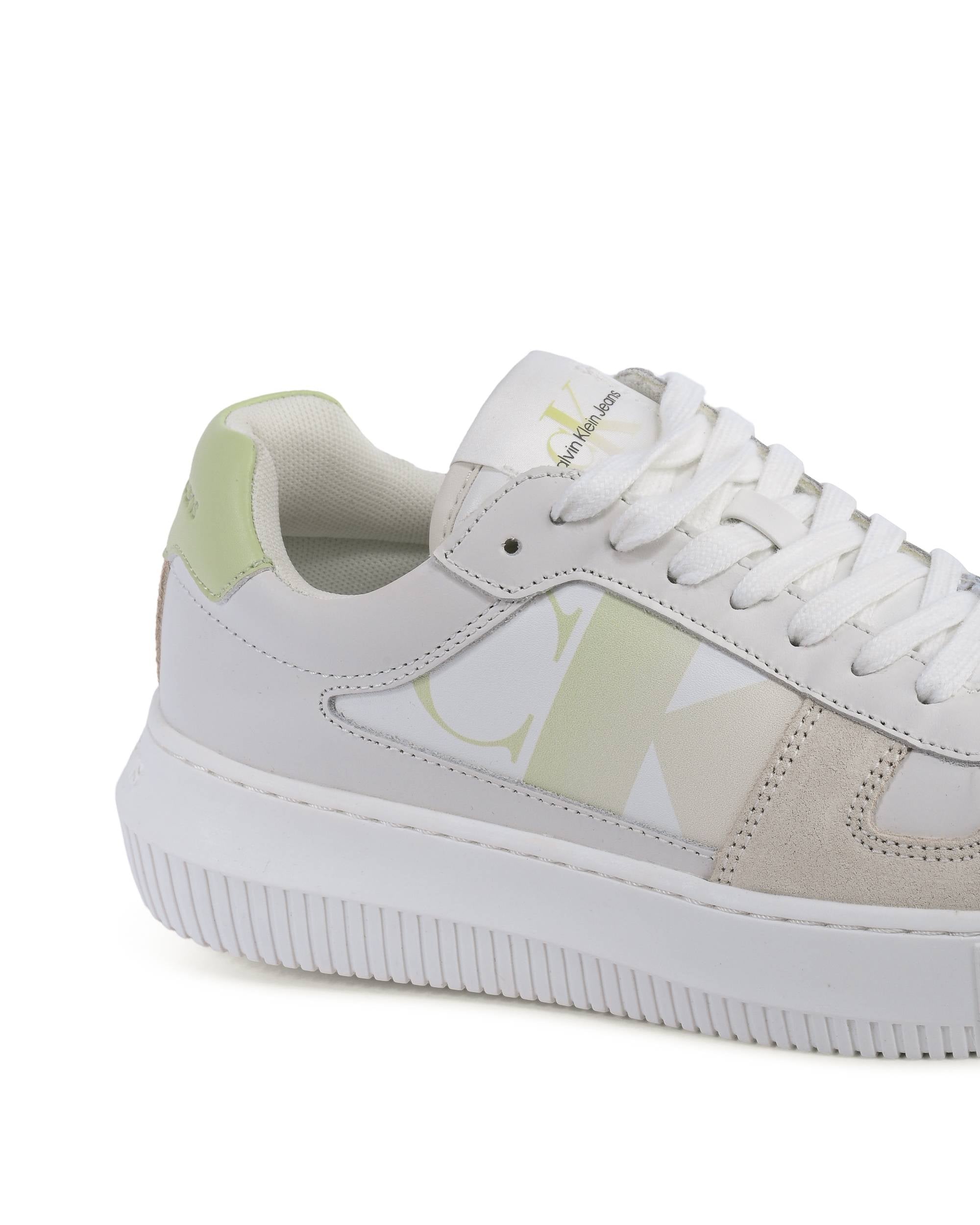 Zapatillas Calvin Klein para mujer blancas YW0YW0144502U