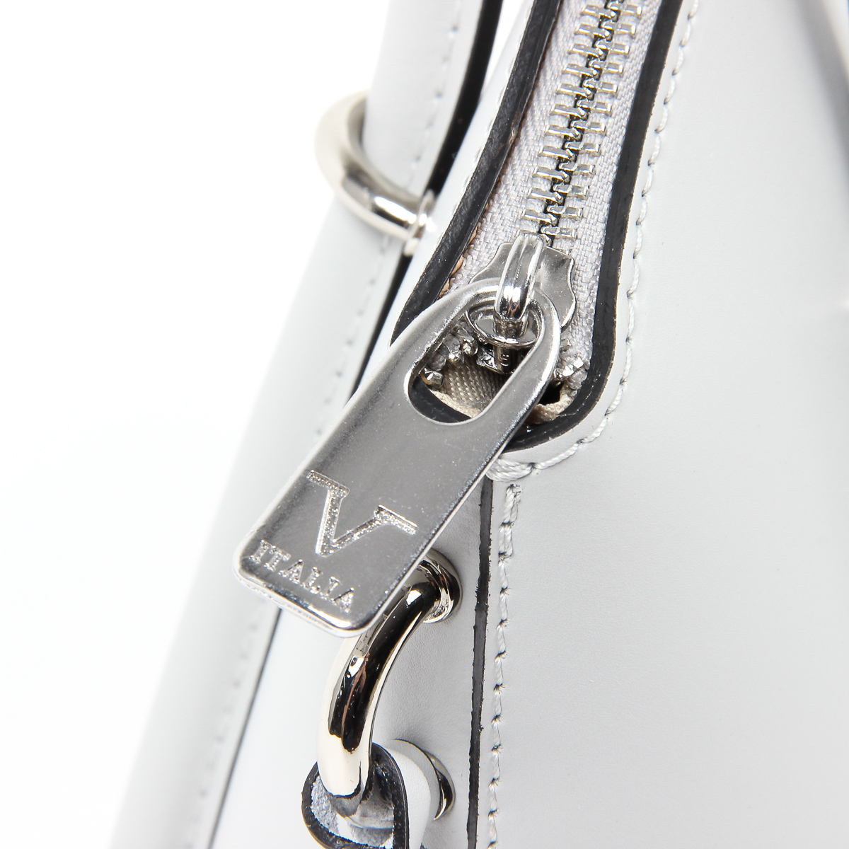 Bolso de mano para mujer V 1969 Italia V003-S RUGA GRIGIO