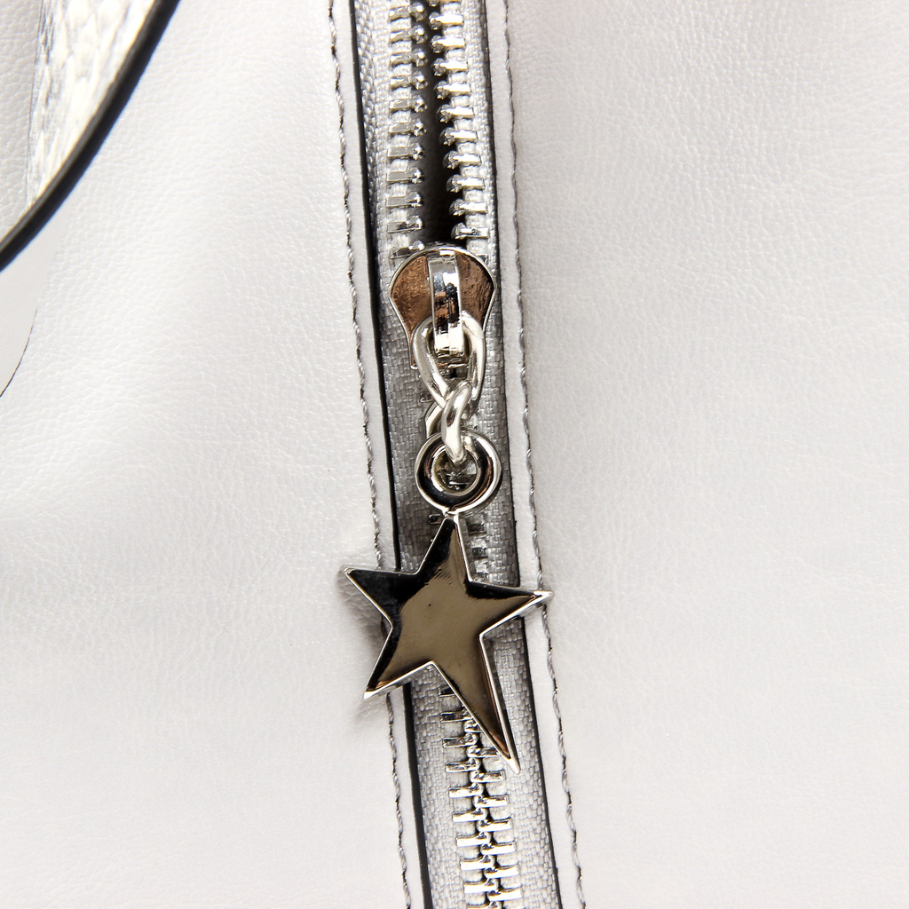 Andrew Charles Womens Handbag Light Grey JANE