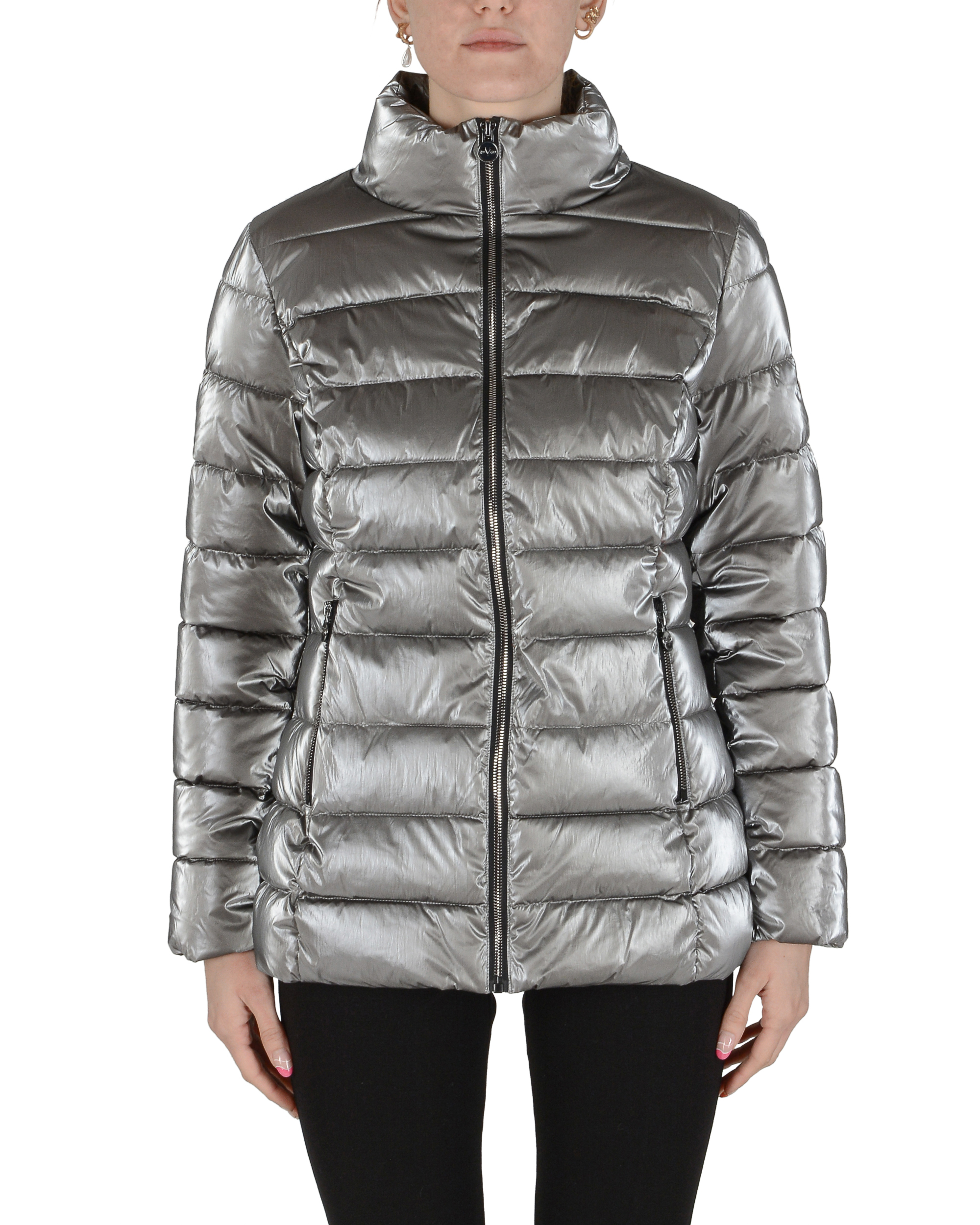 19V69 Italia Chaqueta de mujer gris WENDEL GREY