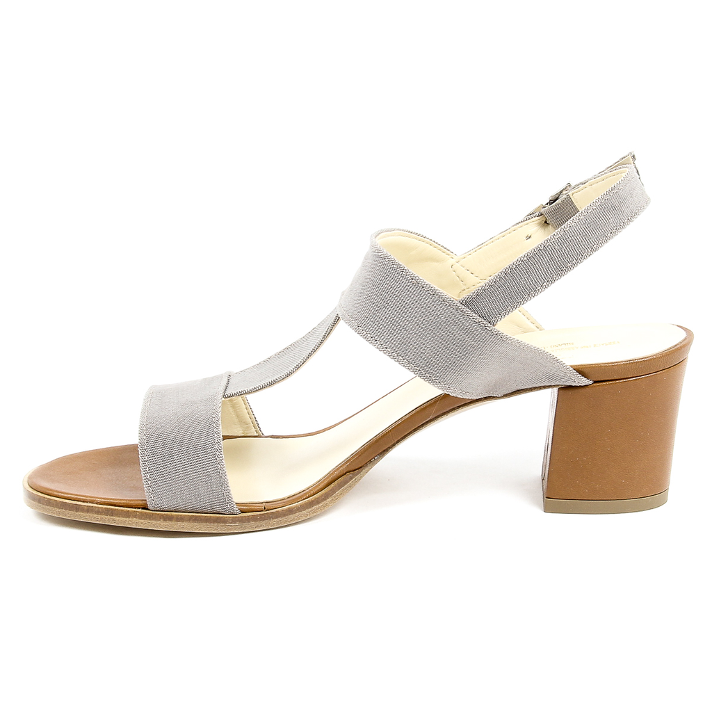 V 1969 Italia Sandalia para mujer Taupe PERLA
