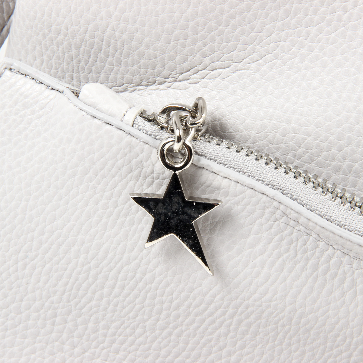 Bolso de mano para mujer Andrew Charles gris claro RACHEL