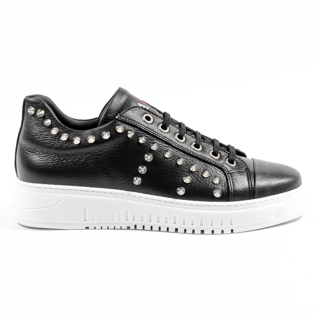 Zapatillas deportivas Andrew Charles para hombre, color negro, talla LIL