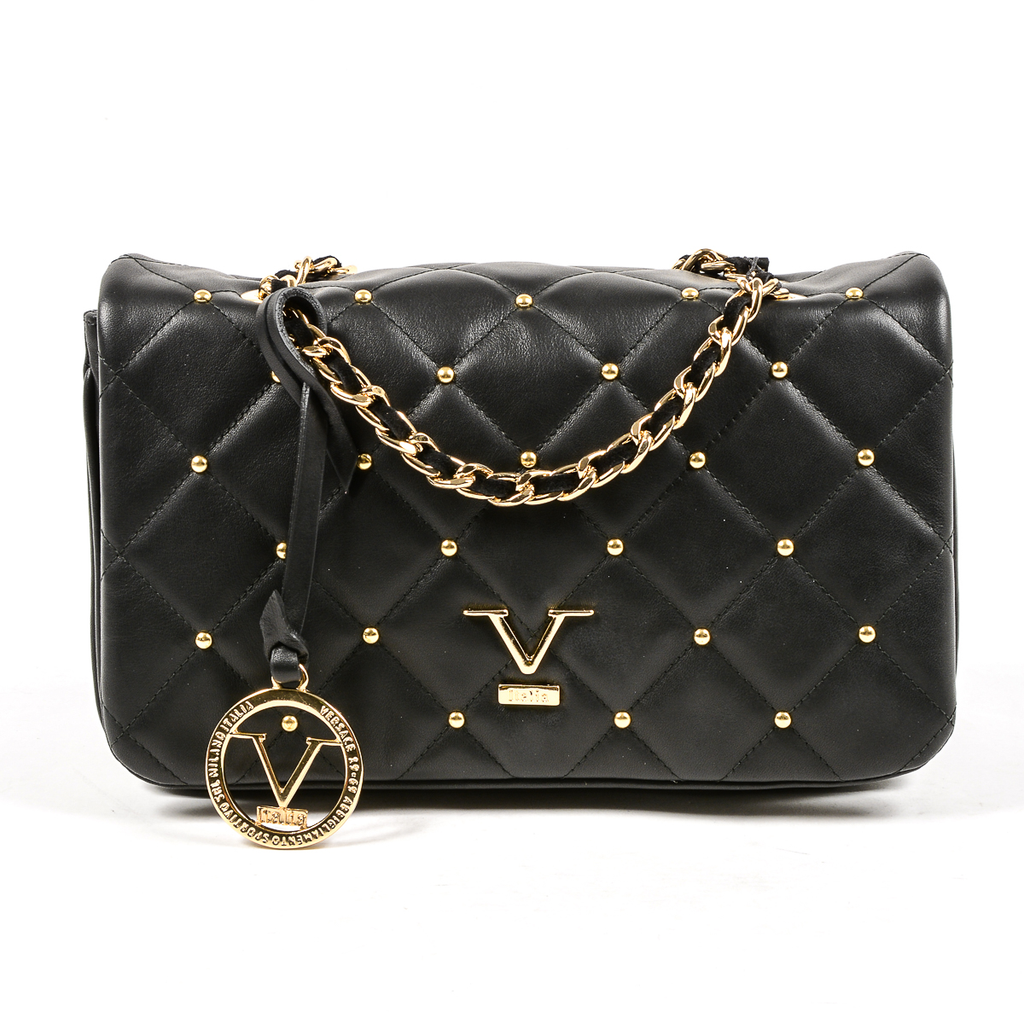 V 1969 Italia Womens Handbag Black MUMBAI