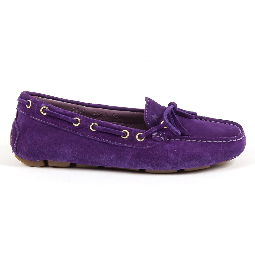 Mocasín Andrew Charles para mujer, color morado, CAMILLA
